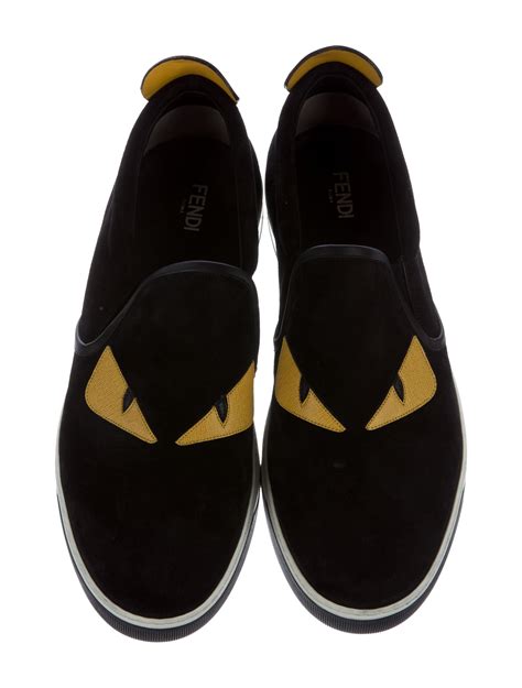 cheap fendi sock sneakers|Fendi monster slip on sneakers.